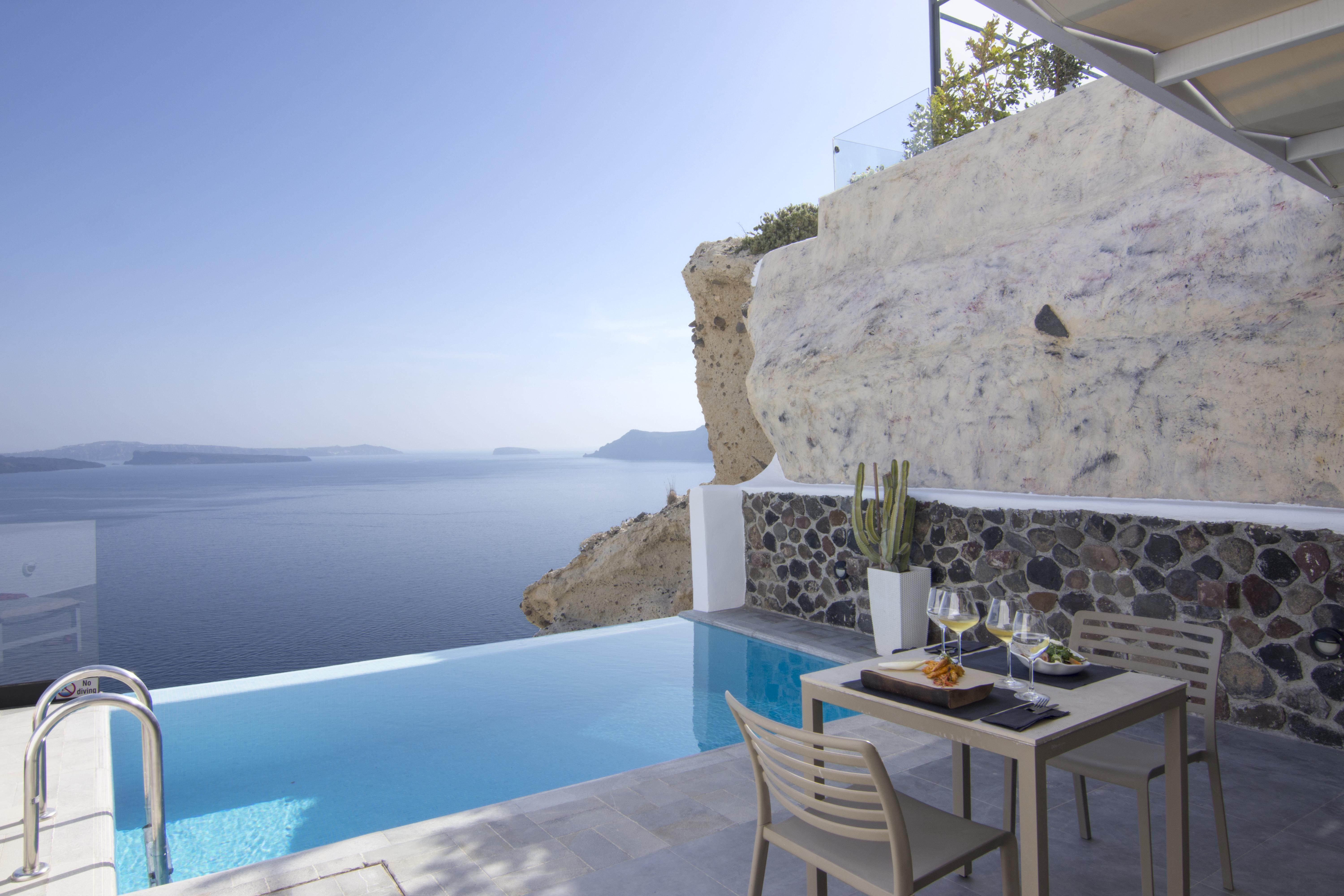 Santorini Secret Suites & Spa, Small Luxury Hotels Of The World Oía Exteriér fotografie