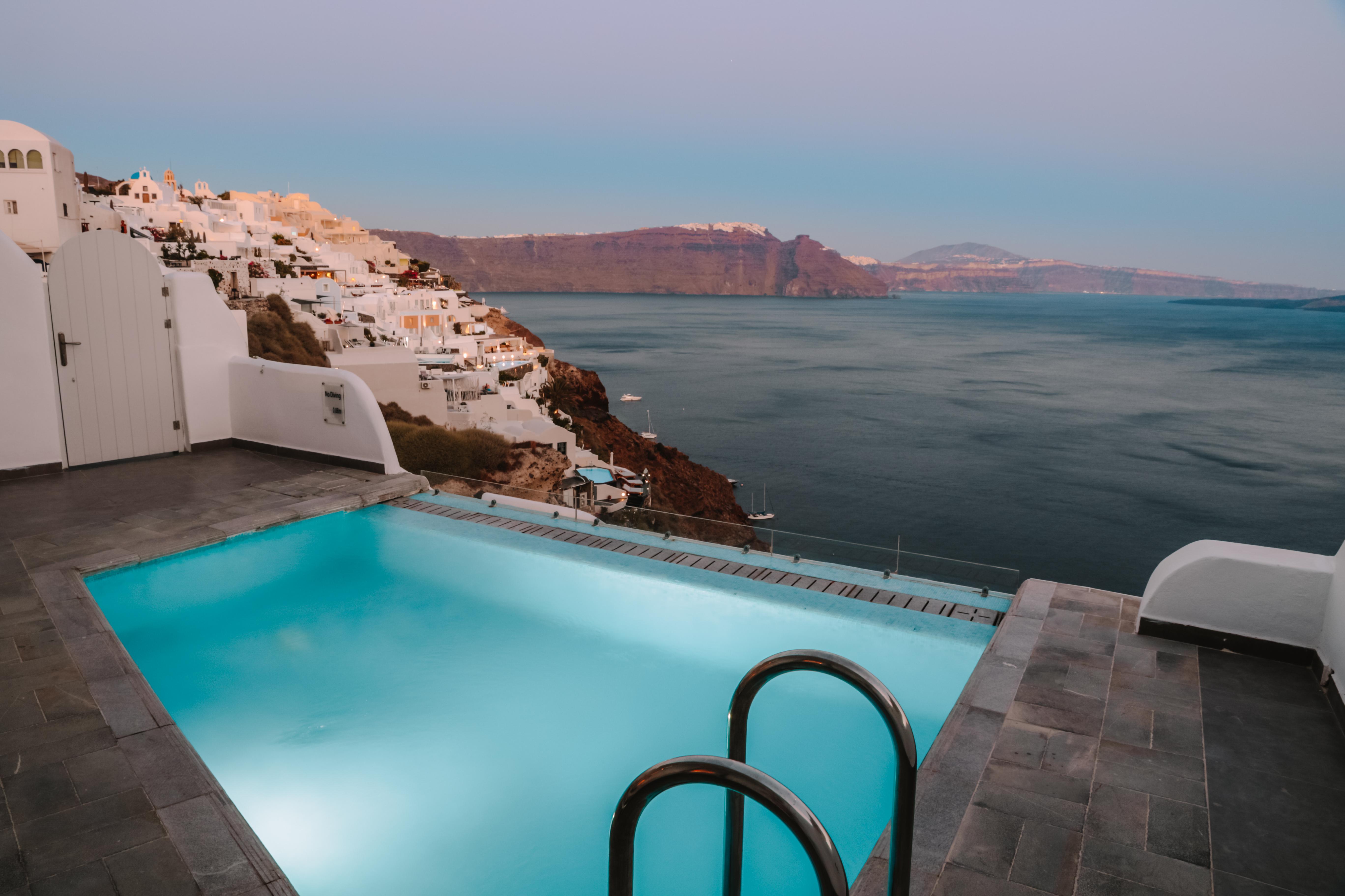 Santorini Secret Suites & Spa, Small Luxury Hotels Of The World Oía Exteriér fotografie