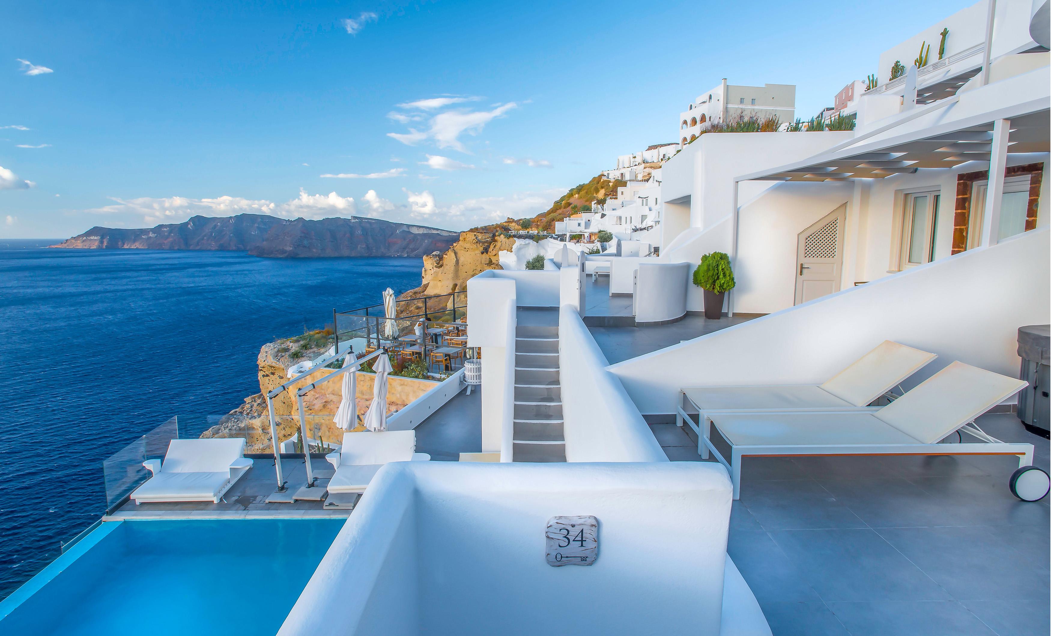 Santorini Secret Suites & Spa, Small Luxury Hotels Of The World Oía Exteriér fotografie