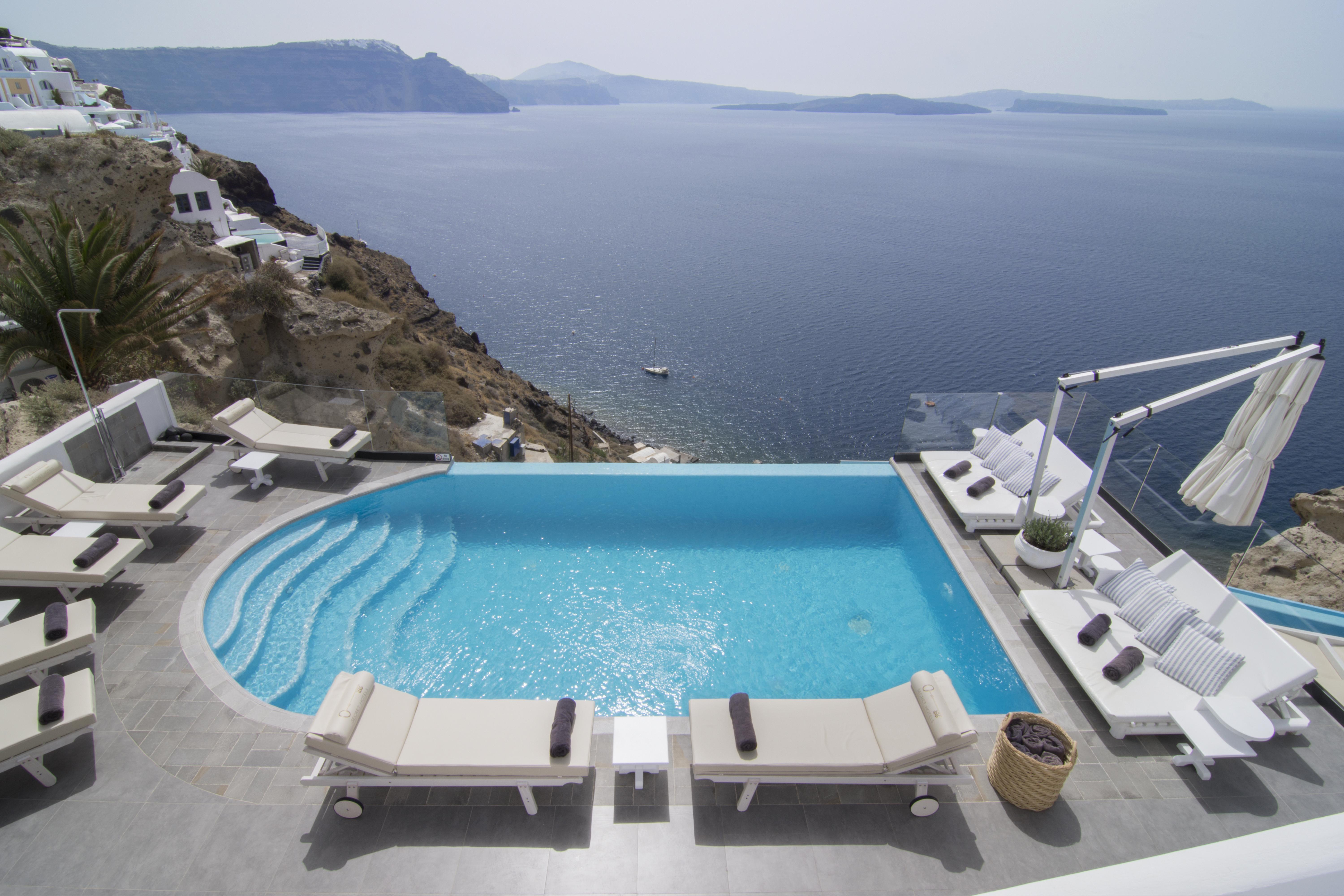 Santorini Secret Suites & Spa, Small Luxury Hotels Of The World Oía Exteriér fotografie