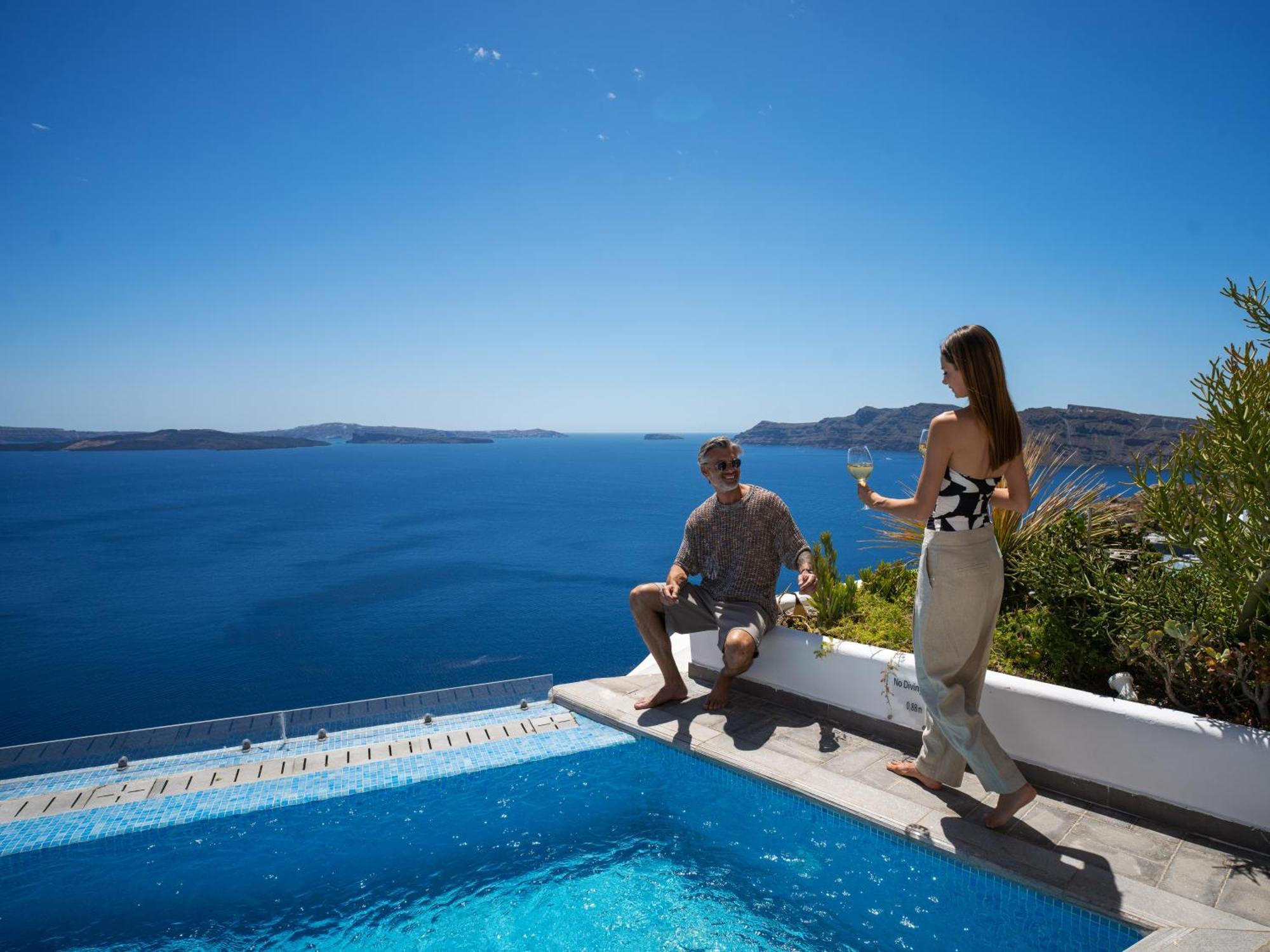 Santorini Secret Suites & Spa, Small Luxury Hotels Of The World Oía Exteriér fotografie